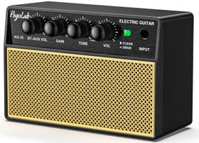 Amplificador de guitarra POGOLAB Mini 10W recarregável Bluetooth elétrico