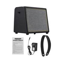 Amplificador De Guitarra Rowin Portátil 30W Com Bluetooth Reverb Chorus OTG Recarregável PD-30