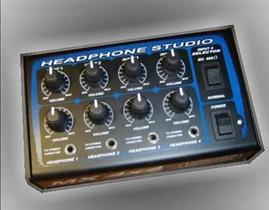 Amplificador De Headphones Power Click Mx 4x4 C/ Fonte Mx4x4