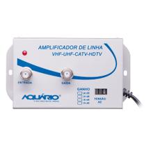 Amplificador de Linha 25Db para TV - Aquario