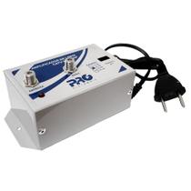 Amplificador De Linha Proeletronic Pqal-2500 25 Db Vhf/ Uhf Bivolt