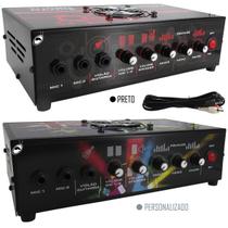 Amplificador de Mesa Trinity Turbo Dance 5.1 300W RMS 2 Canais - Ideal Para Som de Igrejas Lojas Casa