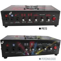 Amplificador de Mesa Trinity Turbo Dance Com BLUETOOTH 5.1 300W RMS 2 Canais - Ideal Para Som de Igrejas Lojas Casa