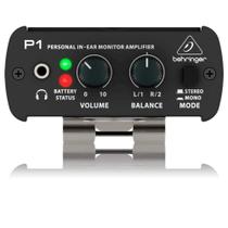 Amplificador de monitor intra-auricular pessoal Behringer Powerplay P1 Amplificador de monitor intra-auricular pessoal Behringer Powerplay P1