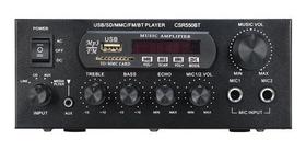Amplificador De Potência Bluetooth Profissional Csr 550bt Nf