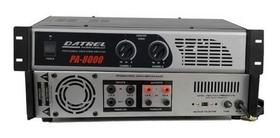 Amplificador De Potência Datrel Pa8000 800w Rms Bivolt 4ohms