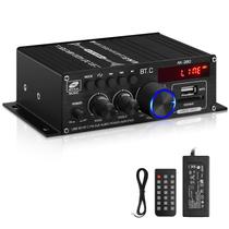 Amplificador de potência de áudio ARRAROWN AK-380 400W+400W 2.0 CH Bluetooth 5.0