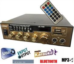 Amplificador De Potência De Reverberação Karaoke Wg-158Bt - BR