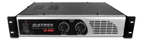 Amplificador De Potência Profissional Datrel Pa1800 300w Rms Amplificador De Potência Profissional Datrel Pa1800 300w Rms