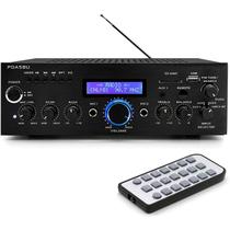 Amplificador de potência Pyle PDA5BU 200W Bluetooth com entrada USB AUX