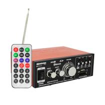 Amplificador De Potência Som Ambiente 60W Com Bluetooth USB RC02-BT Soundvoice