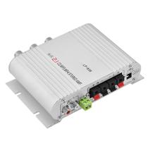 Amplificador de potência Yoidesu Mini HiFi 2.1 Estéreo 15W x 2 RMS