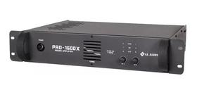 Amplificador De Potênica Pro 1600x Ll Audio 4 Ohms 400wrms Amplificador De Potênica Pro 1600x Ll Audio 4 Ohms 400wrms