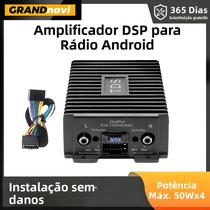 Amplificador De Rádio DSP Para Carro Android De 4 Canais, Equalizador, Melhorador De Som Não Amplificador De Rádio DSP Para Carro Android De 4 Canais, Equalizador, Melhorador De Som Não