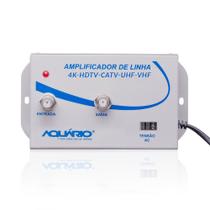 Amplificador De Sinal De Antena Para Tv - 25db - Aquário
