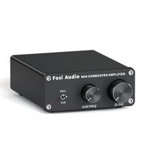 Amplificador de subwoofer Fosi Audio M04 Home Theater 100W MAX