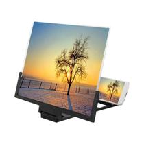 Amplificador De Tela De Celular HD 12/14 Polegadas Com Suporte De Lupa 3D E Suporte Ampliado