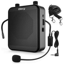 Amplificador de voz Giecy 30W com bateria de 2800mAh.