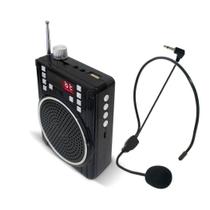 Amplificador de Voz Megafone Bluetooth Microfone Rádio Amplificador de Voz Megafone Bluetooth Microfone Rádio