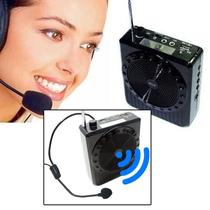 Amplificador De Voz Megafone com Microfone e Radio FM MP3 - Online