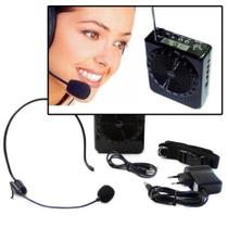 Amplificador de Voz Megafone com Microfone e Rádio FM para Professores - MKB