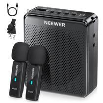 Amplificador de voz NEEWER VA02 com microfone sem fio 10Hrs
