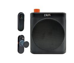 Amplificador de voz sem fio CXVX com microfone sem fio Lavalier