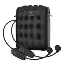 Amplificador de voz sem fio SANMIC Mini WB002 15W com 2 microfones Bluetooth