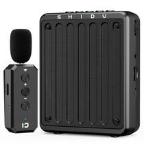 Amplificador de voz SHIDU 20W Microfone de lapela sem fio Bluetooth