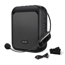 Amplificador de voz SHIDU Mini alto-falante Bluetooth portátil 10W