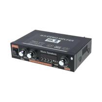 Amplificador Digital Compacto G30 De Áudio Doméstico E Pequenos Palcos, 30W + 30W, HiFi Estéreo,