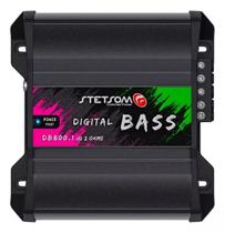 Amplificador Digital Stetsom Bass Db 800.1 1 Canal 2ohms