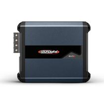 Amplificador Elétrico De Audiofrequência SounDigital Evo5 1200.4-2 Potência 1200W RMS Em 4 Canais