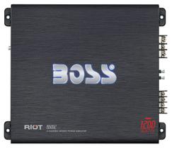 Amplificador estéreo de áudio automotivo BOSS Audio Systems R6002 Riot