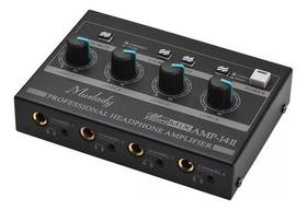 Amplificador Fone De Ouvido Amp-14 C 4 Canais 6.35mm