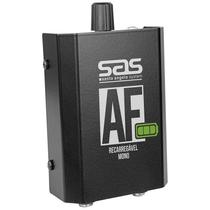Amplificador fone de ouvido recarregavel afr mono preto