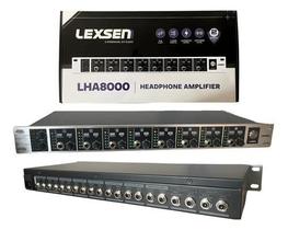 Amplificador Fones Ouvido LHA8000 Lexsen 8 Canais PowerPlay Amplificador Fones Ouvido LHA8000 Lexsen 8 Canais PowerPlay
