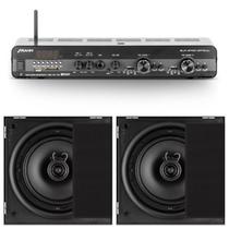 Amplificador Frahm Slim 2700 Óptico c/ zona 2+2 Cxs 6CXP 50 Amplificador Frahm Slim 2700 Óptico c/ zona 2+2 Cxs 6CXP 50