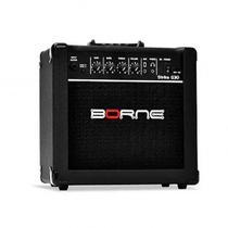 Amplificador guitarra strike g30 preto - borne