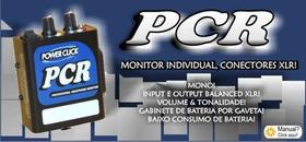 Amplificador Headphone Power Click Pcr Conexao Xlr Com Fonte