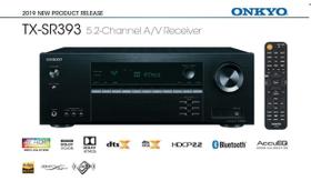 Amplificador Home Theater Onkyo Tx393 5.2 Bluetooth 80W 4K