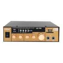 Amplificador Karaokê MP3 Bluetooth Radio Fm Usb LE705 Lelong Amplificador Karaokê MP3 Bluetooth Radio Fm Usb LE705 Lelong