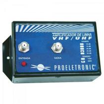 Amplificador Linha Vhf/Uhf 25Db Bivolt Pqal 2500 - Proeletronic