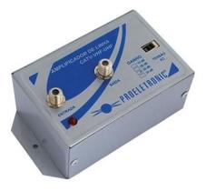 Amplificador Linha Vhf/uhf 25db Bivolt Pqal2500 Proeletronic