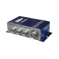 Amplificador Mini 02ch USB 12Volts IS-AMP-220 Amplificador Mini 02ch USB 12Volts IS-AMP-220