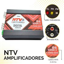 Amplificador Módulo de Som Automotivo 1.200 wrms DS 1200.1