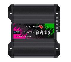 Amplificador Modulo Stetsom Bass Db 800.1 800W 1 Canal 2 Ohm
