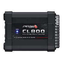 Amplificador módulo stetsom cl800 800.4 800w 4 canais 2 ohms