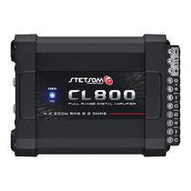 Amplificador Módulo Stetsom Cl800 800.4 800W 4 Canais 2 Ohms