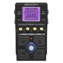 Amplificador MultiStomp e Modelador de Gabinete Pedal Zoom MS-80IR+